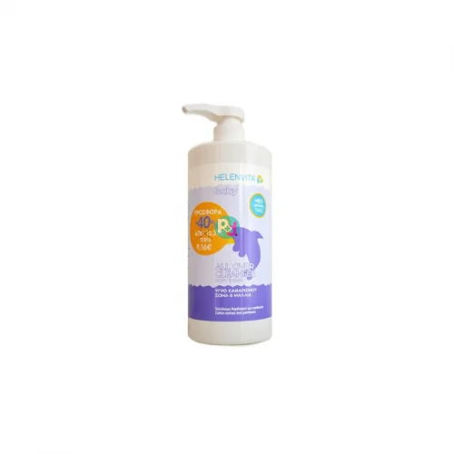 Helenvita Baby All Over Cleanser Body & Hair 'Αρωμα Talc 1L